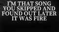 Skipped Song